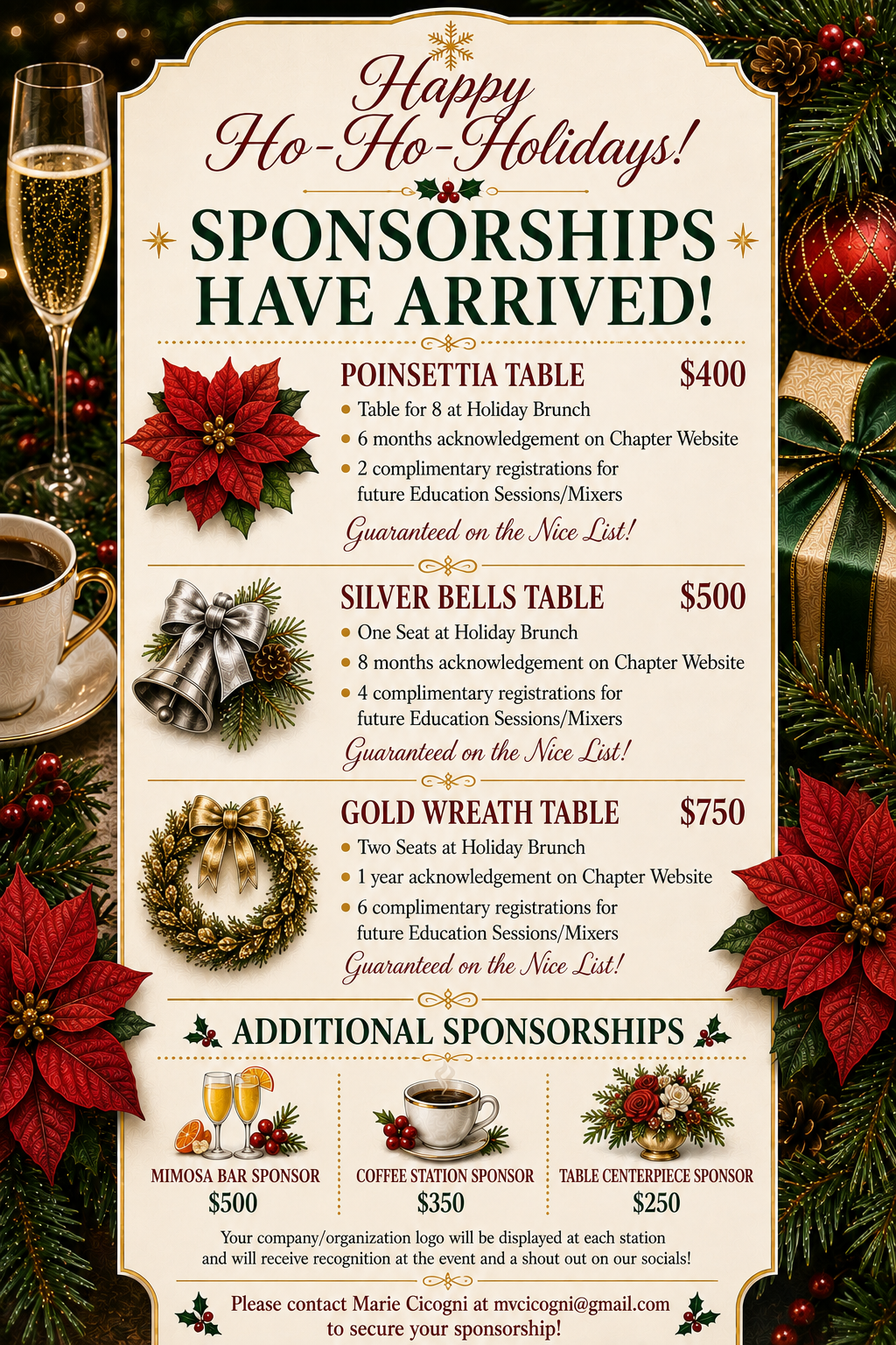 Sponsor Flyer