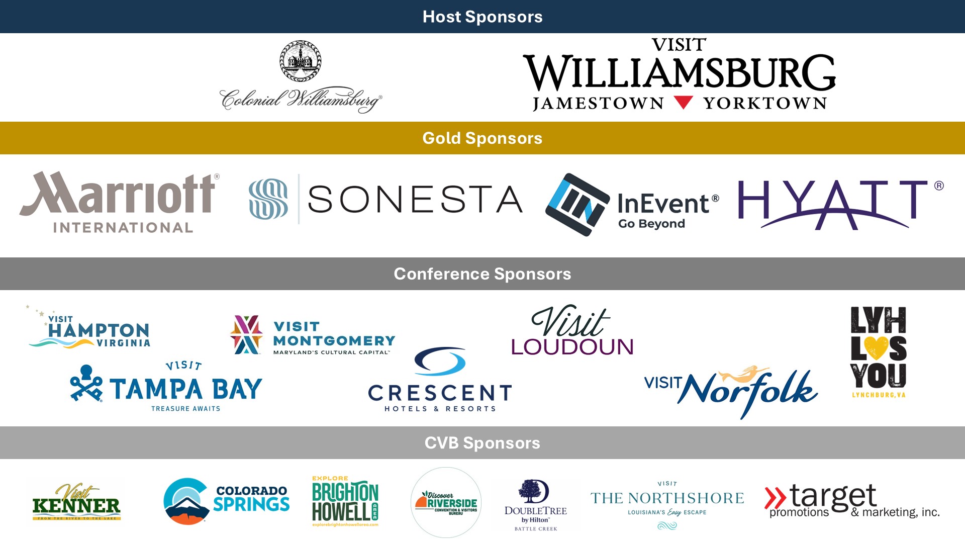 Sponsors